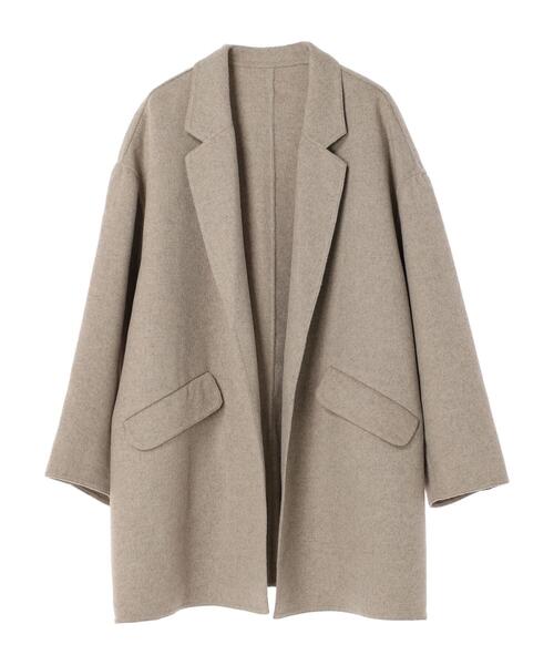 AMERICAN HOLIC(アメリカンホリック)の「リバーライクニュアンスコート(その他アウター・レディース・ベージュ系その他2/ネイビー・FREE)」の14枚目の写真