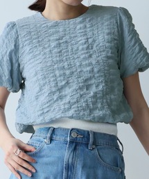 LAFFMO | バックオープンリボンショートトップス(シャツ/ブラウス)