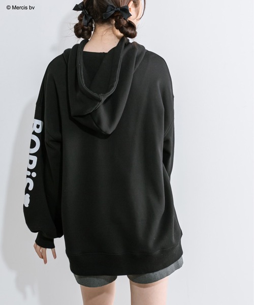 Miffy( ミッフィー)の「miffyスウェットパーカー 1041180070(パーカー・レディース・オフホワイト/ブラック・FREE)」の22枚目の写真