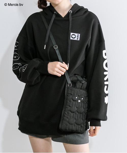 専用【新品未使用タグ付き】ミッフィ　MIFFY　スタジャン　パーカー　グリーン ミッフィー ストリートミッフィー スタジャン L アパレル ユニ