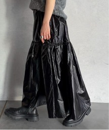 feepur | メタリックティアードスカート(スカート)