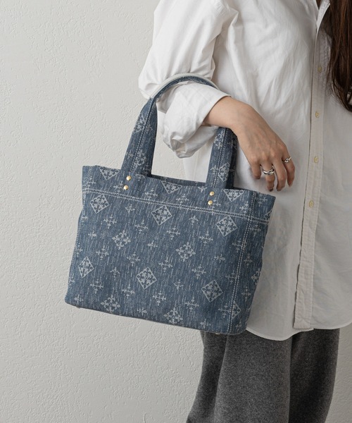 russet（ラシット）の「【Denim Jacquard】トートバッグ (CE-1270