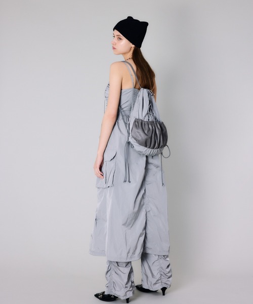 SLY（スライ）の「【再入荷】KITTY KNIT BEANIE キティ ニット ビーニー ネコ耳 猫耳 ニット帽（ニットキャップ/ビーニー・レディース・ブラック/カーキ/ホワイト・FREE）」の11枚目の写真