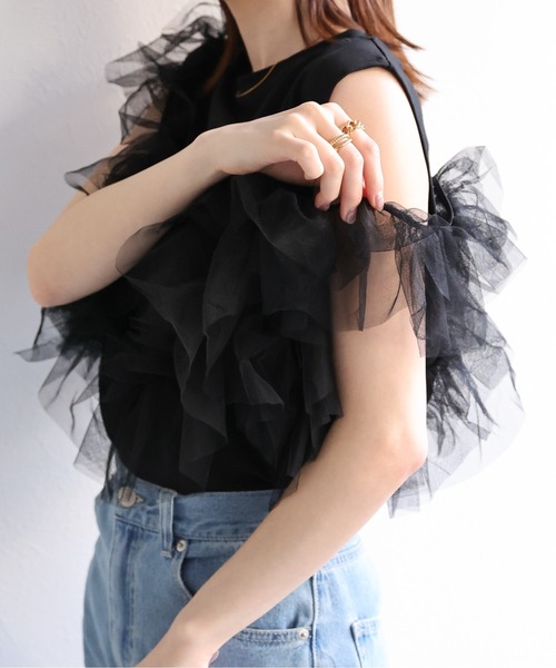 3WAY】チュールドッキングトップス（その他トップス）｜sakishimatokyo