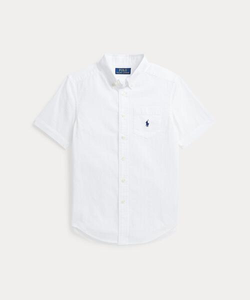 コットン シアサッカー ショートスリーブ シャツ（シャツ/ブラウス）｜POLO RALPH LAUREN CHILDRENSWEAR（ポロ ラルフ ローレン チルドレンズウェア）