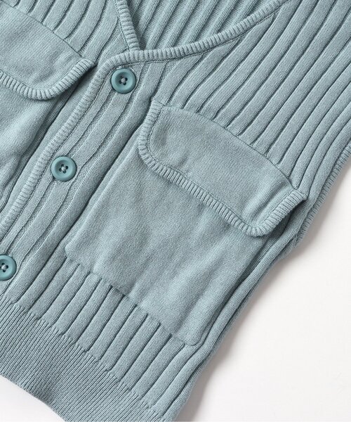 p.premier（ピードットプルミエ）の「ポケットデザインサマーニットジレ（ベスト・キッズ・オフホワイト/ブラック/サックスブルー・100/90/80/110/140/130/120）」の15枚目の写真