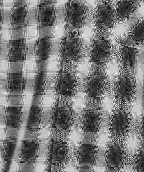 tk.TAKEO KIKUCHI(ティーケータケオキクチ)の「◆オンブレーチェック長袖シャツ(シャツ/ブラウス・メンズ・グレー系1/ブラック系1・01/02/03)」の10枚目の写真