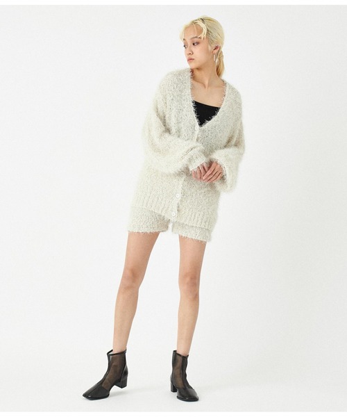 ANAP(アナップ)の「ファンシーヤーンラメニットショートパンツ(その他パンツ・レディース・ライトベージュ/グレー・FREE)」の9枚目の写真