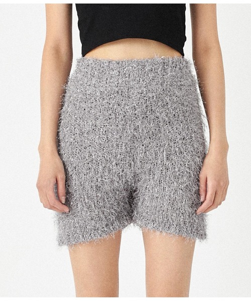 ANAP(アナップ)の「ファンシーヤーンラメニットショートパンツ(その他パンツ・レディース・ライトベージュ/グレー・FREE)」の14枚目の写真