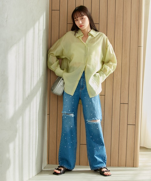 Juze(ジュゼ)の「ダブルサテンリボンサンダル(サンダル・レディース・ブラック/その他・S/M/L)」の8枚目の写真