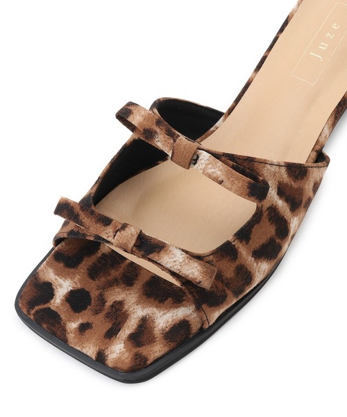 Juze(ジュゼ)の「ダブルサテンリボンサンダル(サンダル・レディース・ブラック/その他・S/M/L)」の14枚目の写真