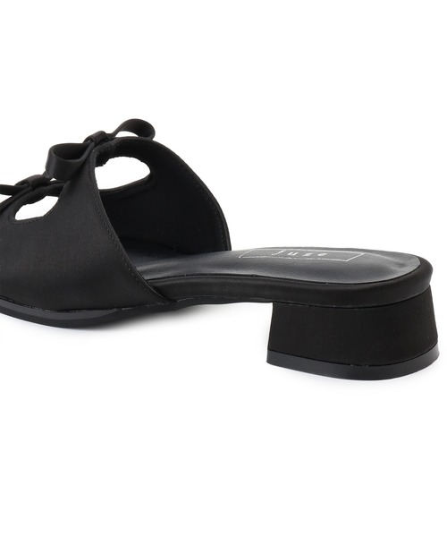 Juze(ジュゼ)の「ダブルサテンリボンサンダル(サンダル・レディース・ブラック/その他・S/M/L)」の16枚目の写真