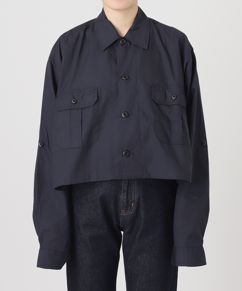 SLOBE IENA(スローブイエナ)の「【ROTHCO/ロスコ】 SHORT ブルゾン(ミリタリージャケット・レディース・ネイビー・FREE)」の15枚目の写真