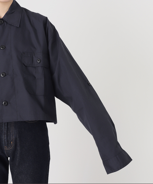 SLOBE IENA(スローブイエナ)の「【ROTHCO/ロスコ】 SHORT ブルゾン(ミリタリージャケット・レディース・ネイビー・FREE)」の20枚目の写真