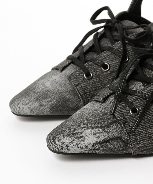 Ray BEAMS（レイビームス）の「Ray BEAMS / レースアップ ミュール（サンダル・レディース・ブラック/ブルー系その他4・23.0cm/23.5cm/24.0cm/24.5cm/25.0cm）」の5枚目の写真