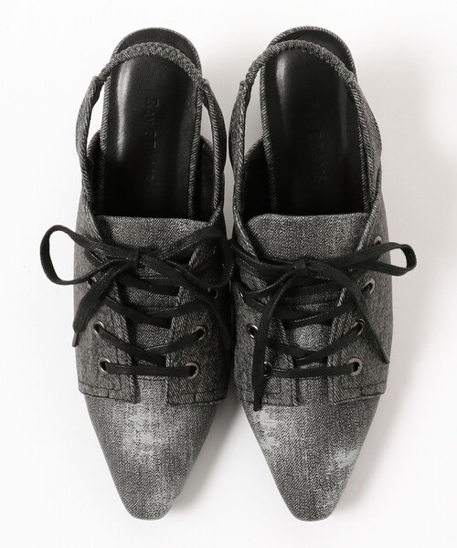 Ray BEAMS（レイビームス）の「Ray BEAMS / レースアップ ミュール（サンダル・レディース・ブラック/ブルー系その他4・23.0cm/23.5cm/24.0cm/24.5cm/25.0cm）」の8枚目の写真