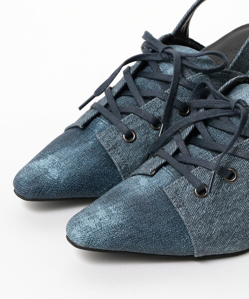 Ray BEAMS（レイビームス）の「Ray BEAMS / レースアップ ミュール（サンダル・レディース・ブラック/ブルー系その他4・23.0cm/23.5cm/24.0cm/24.5cm/25.0cm）」の10枚目の写真