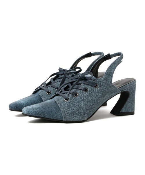 Ray BEAMS（レイビームス）の「Ray BEAMS / レースアップ ミュール（サンダル・レディース・ブラック/ブルー系その他4・23.0cm/23.5cm/24.0cm/24.5cm/25.0cm）」の17枚目の写真