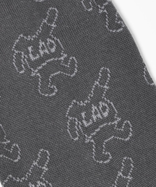 LAD MUSICIAN(ラッドミュージシャン)の「SOCKS(ソックス/靴下・メンズ・ダークネイビー/ブラック×グレー/グレー/ブラック×ブルー・FREE)」の7枚目の写真