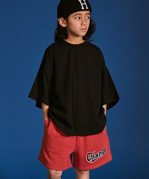 PAIRMANON STREET（ペアマノンストリート）の「【PAIRMANON STREET】アソート 無地 クレイジー 配色 半袖 Tシャツ（Tシャツ/カットソー・キッズ・ブラック/ブラック系その他/イエロー/ネイビー/ホワイト/ホワイト系その他/グリーン/レッド/ベージュ系その他・100/110/120/140/130/150/90）」の3枚目の写真