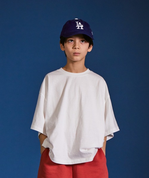 PAIRMANON STREET（ペアマノンストリート）の「【PAIRMANON STREET】アソート 無地 クレイジー 配色 半袖 Tシャツ（Tシャツ/カットソー・キッズ・ブラック/ブラック系その他/イエロー/ネイビー/ホワイト/ホワイト系その他/グリーン/レッド/ベージュ系その他・100/110/120/140/130/150/90）」の11枚目の写真