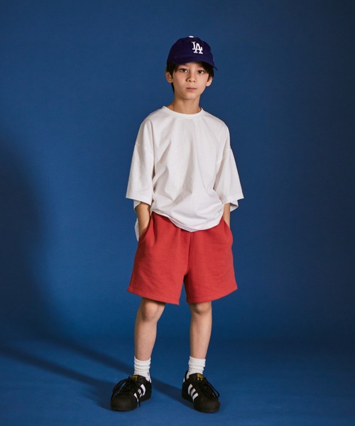 PAIRMANON STREET（ペアマノンストリート）の「【PAIRMANON STREET】アソート 無地 クレイジー 配色 半袖 Tシャツ（Tシャツ/カットソー・キッズ・ブラック/ブラック系その他/イエロー/ネイビー/ホワイト/ホワイト系その他/グリーン/レッド/ベージュ系その他・100/110/120/140/130/150/90）」の12枚目の写真