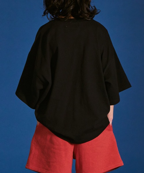 PAIRMANON STREET（ペアマノンストリート）の「【PAIRMANON STREET】アソート 無地 クレイジー 配色 半袖 Tシャツ（Tシャツ/カットソー・キッズ・ブラック/ブラック系その他/イエロー/ネイビー/ホワイト/ホワイト系その他/グリーン/レッド/ベージュ系その他・100/110/120/140/130/150/90）」の19枚目の写真