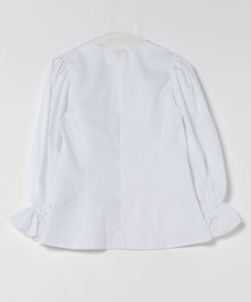 Maunaloa(マウナロア)の「【Maunaloa】バルーンスリーブブラウス(シャツ/ブラウス・レディース・ブラック/ホワイト・L/M/S/XL)」の4枚目の写真