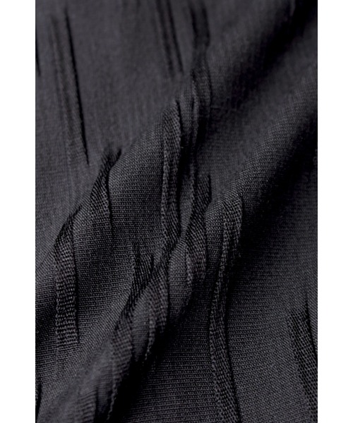 TORNADO MART(トルネードマート)の「ZERO by TORNADO MART∴ランダムタックストライプ7分袖シャツ(シャツ/ブラウス・メンズ・ブラック/グレー系その他/アイボリー/ブルー系1・M/L/LL/XXL)」の10枚目の写真