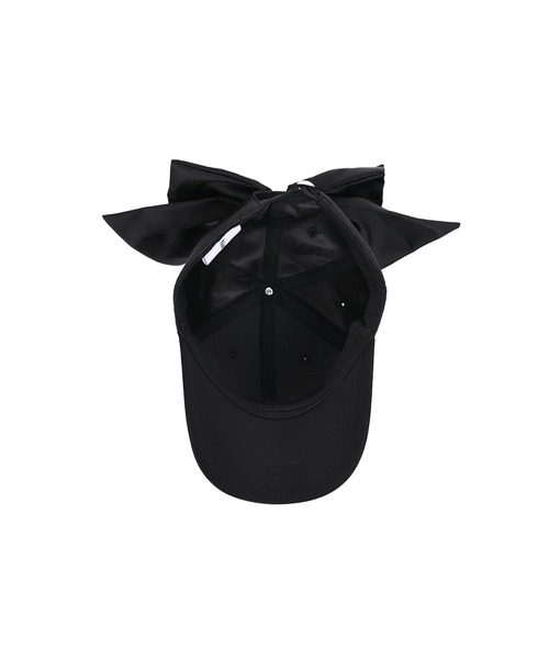 Narcissus(ナルシス)の「【Narcissus】リボンキャップ(キャップ・レディース・ホワイト/ブラック・FREE)」の6枚目の写真