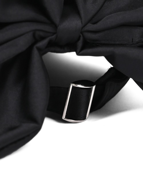 Narcissus(ナルシス)の「【Narcissus】リボンキャップ(キャップ・レディース・ホワイト/ブラック・FREE)」の8枚目の写真