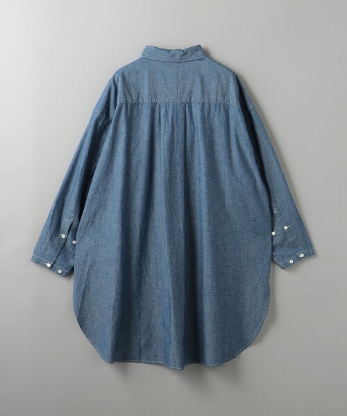 AMERICANA（アメリカーナ）の「＜Americana＞スリット シャツワンピース（シャツワンピース・レディース・ネイビー・FREE）」の9枚目の写真