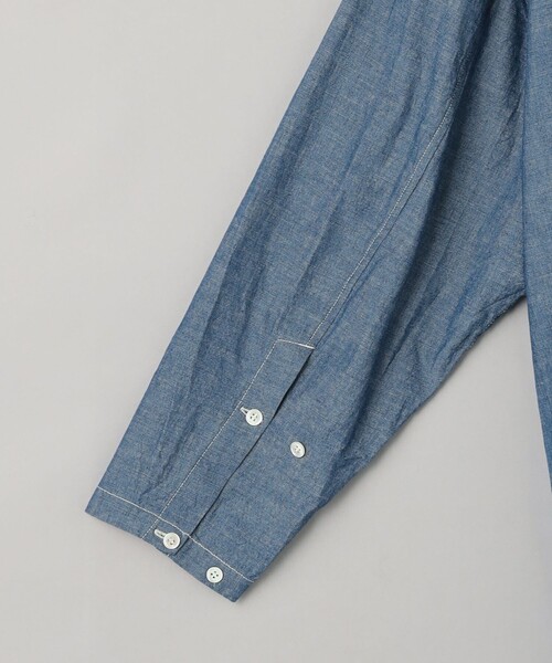 AMERICANA（アメリカーナ）の「＜Americana＞スリット シャツワンピース（シャツワンピース・レディース・ネイビー・FREE）」の11枚目の写真