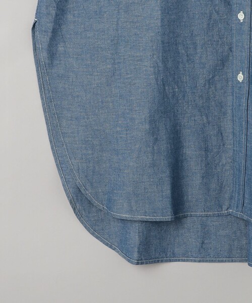 AMERICANA（アメリカーナ）の「＜Americana＞スリット シャツワンピース（シャツワンピース・レディース・ネイビー・FREE）」の12枚目の写真