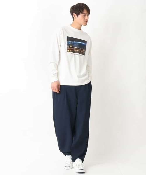 a.v.v（アーヴェヴェ）の「リライトバルーンパンツ（セットアップ可）（その他パンツ・メンズ・ブラック/ネイビー・44/46/48/50）」の7枚目の写真