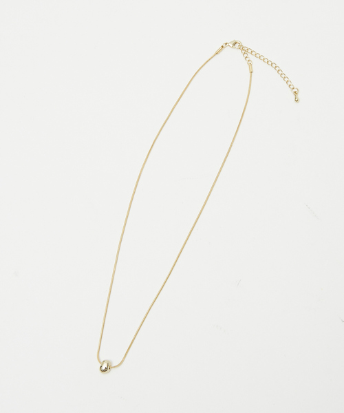 abahouse mavie（アバハウスマヴィ）の「ドロップチェーンネックレス（ネックレス・レディース・ゴールド/シルバー・フリー）」の6枚目の写真
