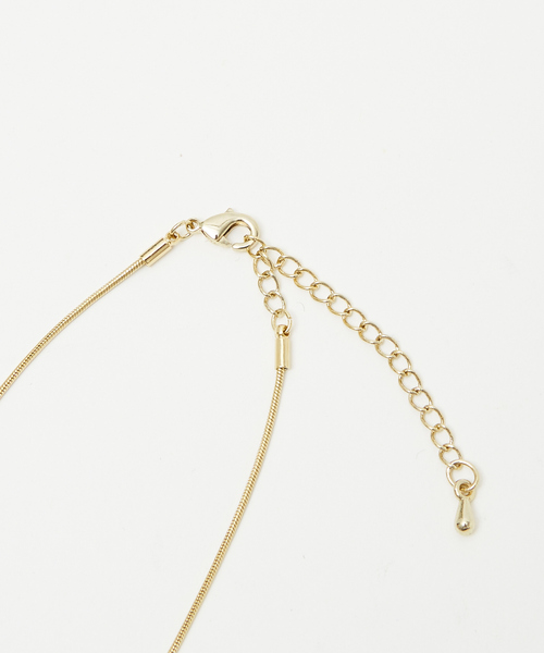 abahouse mavie（アバハウスマヴィ）の「ドロップチェーンネックレス（ネックレス・レディース・ゴールド/シルバー・フリー）」の9枚目の写真
