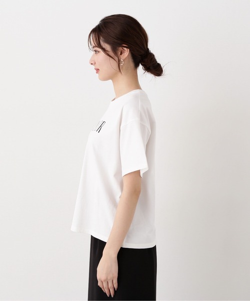 PROPORTION BODY DRESSING(プロポーションボディドレッシング)の「メッセージTシャツ / 1214160404(Tシャツ/カットソー・レディース・ダークグレー/ホワイト・FREE)」の8枚目の写真