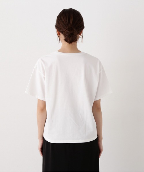 PROPORTION BODY DRESSING(プロポーションボディドレッシング)の「メッセージTシャツ / 1214160404(Tシャツ/カットソー・レディース・ダークグレー/ホワイト・FREE)」の9枚目の写真