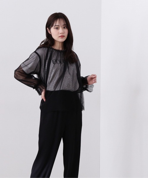 PROPORTION BODY DRESSING(プロポーションボディドレッシング)の「メッセージTシャツ / 1214160404(Tシャツ/カットソー・レディース・ダークグレー/ホワイト・FREE)」の11枚目の写真