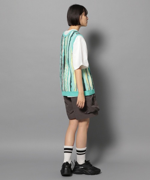 【セール】【UNISEX/2サイズ展開】マルチパターンベスト（ベスト）｜Anui（アニュイ）