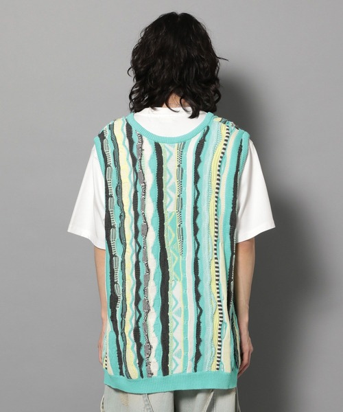 【セール】【UNISEX/2サイズ展開】マルチパターンベスト（ベスト）｜Anui（アニュイ）