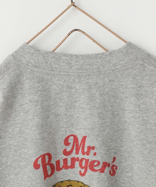 LOWRYS FARM（ローリーズファーム）の「ハンバーガープリントＴシャツ　115576（Tシャツ/カットソー・キッズ・ホワイト/チャコールグレー/グレー/ホワイト系その他/ブルー/グレー系その他・110cm/120cm/130cm/140cm/150cm）」の11枚目の写真