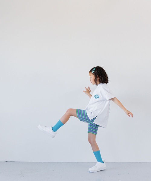 LOWRYS FARM（ローリーズファーム）の「ハンバーガープリントＴシャツ　115576（Tシャツ/カットソー・キッズ・ホワイト/チャコールグレー/グレー/ホワイト系その他/ブルー/グレー系その他・110cm/120cm/130cm/140cm/150cm）」の21枚目の写真