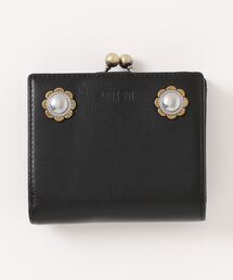 定価24,200円【新品】アナスイ　ヴィンテージボタン　がま口折り財布　パープル 楽天市場】アナスイ 財布 二つ折り財布 がま口財布 紫(パープル