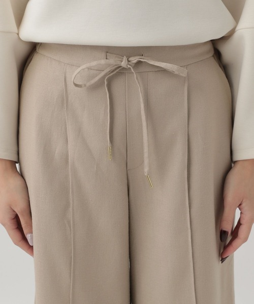 Elura(エルーラ)の「【低身長サイズ Elkotona】コトナリネンブレンド冷感パンツ/104295(その他パンツ・レディース・ライトベージュ/ブラウン系その他/カーキ/イエロー・FREE)」の11枚目の写真