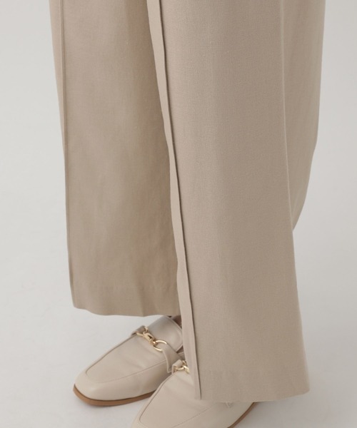 Elura(エルーラ)の「【低身長サイズ Elkotona】コトナリネンブレンド冷感パンツ/104295(その他パンツ・レディース・ライトベージュ/ブラウン系その他/カーキ/イエロー・FREE)」の9枚目の写真