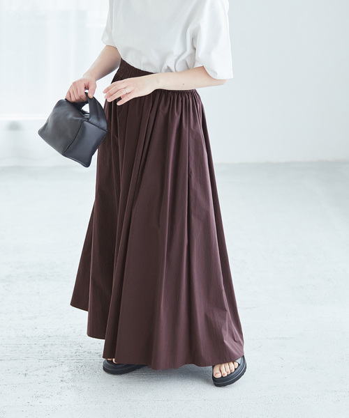 journal standard L'essage（ジャーナルスタンダードレサージュ）の「ヴィンテージタイプライタースカート（スカート・レディース・ブラック/ホワイト/ブラウン・FREE）」の4枚目の写真