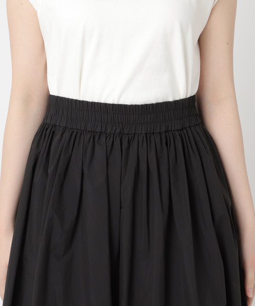 journal standard L'essage（ジャーナルスタンダードレサージュ）の「ヴィンテージタイプライタースカート（スカート・レディース・ブラック/ホワイト/ブラウン・FREE）」の9枚目の写真