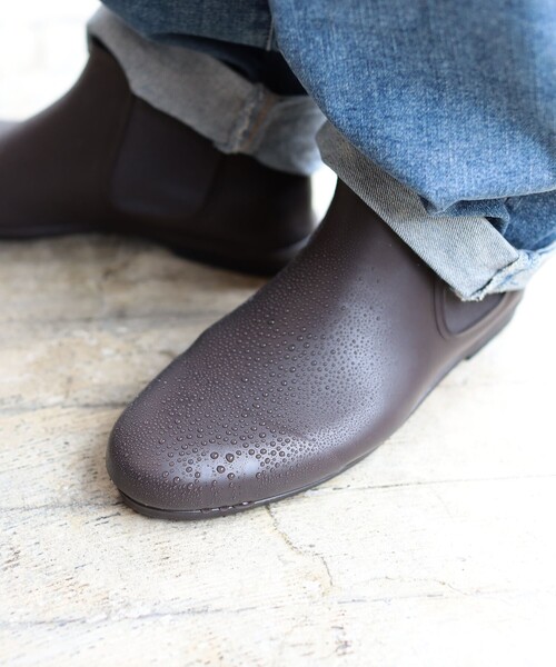 BEAMS JAPAN（ビームス　ジャパン）の「WOODVALLEY / 別注 レインブーツ MEN（レインシューズ・メンズ・ブラック/ブラウン・25.0cm/26.0cm/28.0cm/27.0cm）」の2枚目の写真